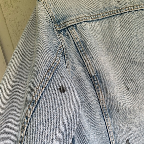 Vintage 80’s Levi’s Denim Jean Jacket Size 40 WPL 423 Made In USA 100% Cotton - Picture 9 of 16